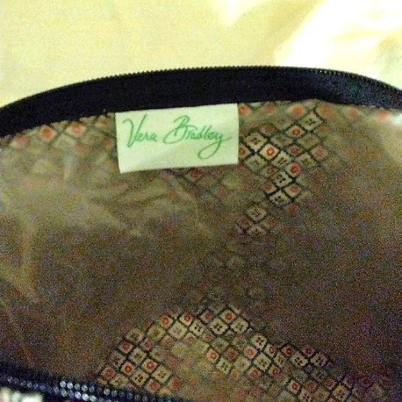 Vera Bradley Retired (Fall2006)Classic Black cosmetic bag, in unused condition. - Picture 7 of 8
